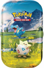 Pokemon TCG Mega Heroes Mini Tin Collectible Pokemon Cards and Stickers