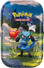 Pokemon TCG Mega Heroes Mini Tin Collectible Pokemon Cards and Stickers