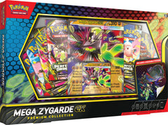 Pokémon TCG Mega Zygarde ex Premium Collection with 8 Booster Packs