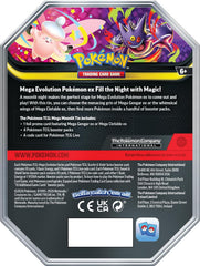 Pokémon TCG: Mega Moonlit Tin with Mega Gengar ex or Mega Clefable ex