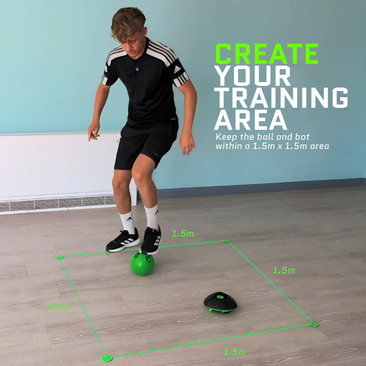 Smart Ball Strikesphere Soccerbot Indoor Football Training Game
