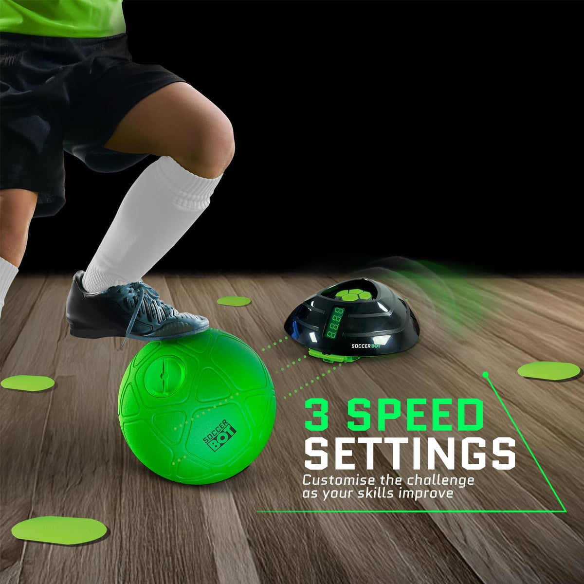 Smart Ball Strikesphere Soccerbot Indoor Football Training Game