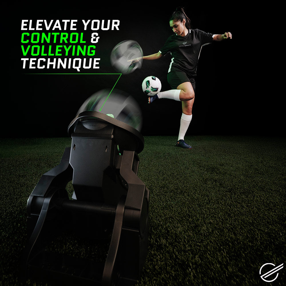 Smart Ball StrikeSphere Battery-Operated Soccer Ball Launcher Training Toy for Kids