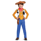 Disney Pixar Toy Story Woody Classic Costume for Kids Cowboy Fancy Dress Outfit, 7–8 Years