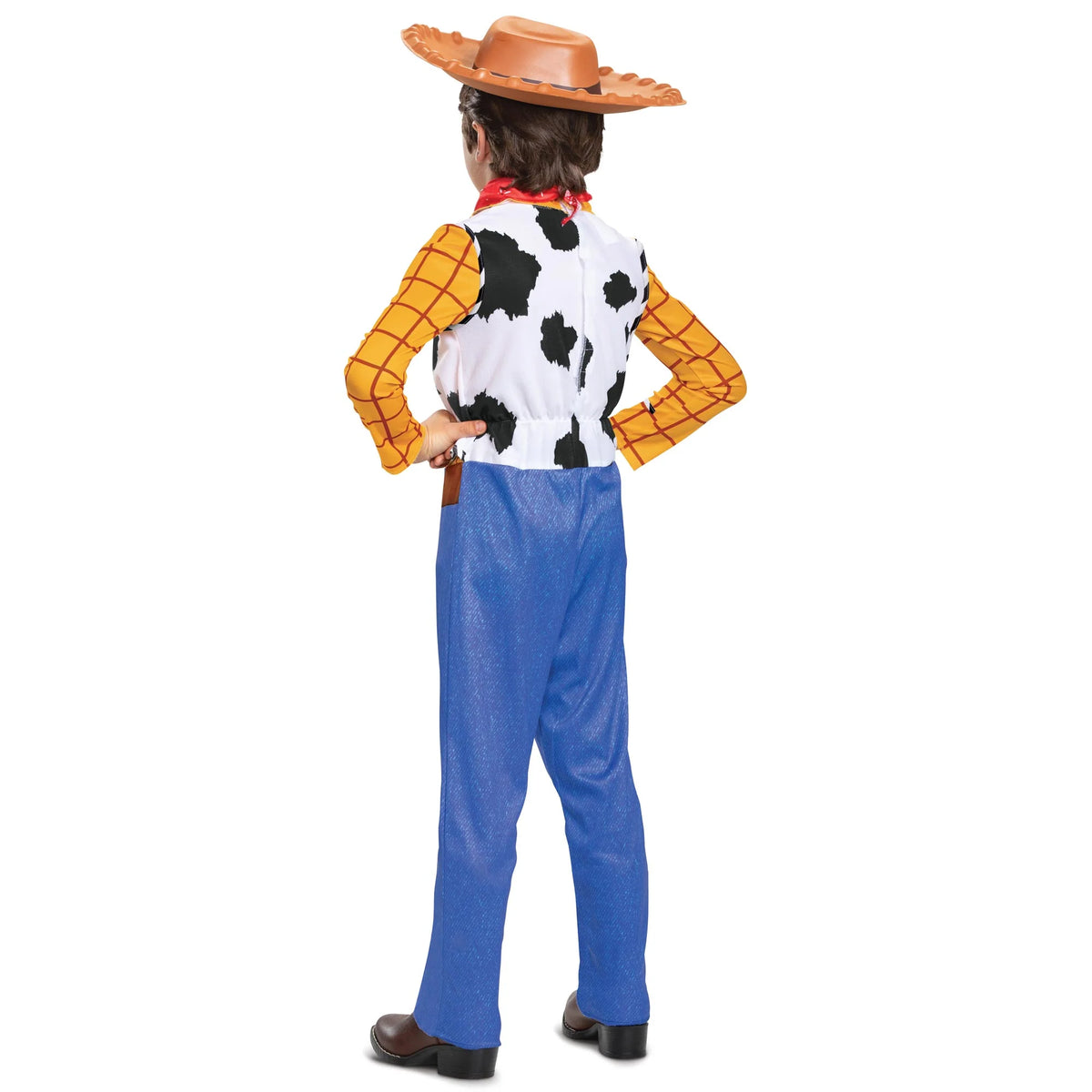 Disney Pixar Toy Story Woody Classic Costume for Kids Cowboy Fancy Dress Outfit, 4-6 Years