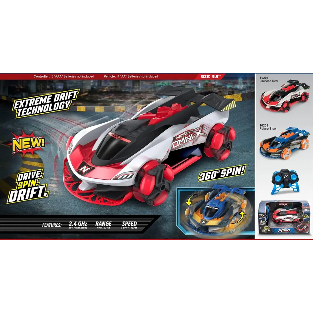 Nikko RC Nano Omni X Assortment