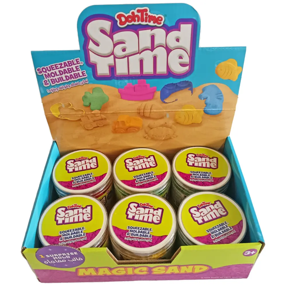 Dohtime Sandtime Magic Sand 250g with Surprise Mould - Assorted Colours
