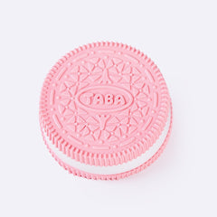 Taba Squishy Pink & White Oreo - Soft Sensory Fidget Toy for Kids