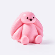 Taba Squishy Plush Lop-Eared Bunny Pink - Soft Sensory Toy for Kids