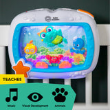 Baby Einstein Sea Dreams Musical Crib Soother with Lights & Sounds – Blue, Battery Operated