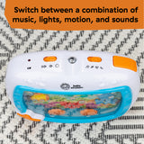 Baby Einstein Sea Dreams Musical Crib Soother with Lights & Sounds – Blue, Battery Operated