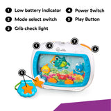 Baby Einstein Sea Dreams Musical Crib Soother with Lights & Sounds – Blue, Battery Operated