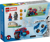 Lego Marvel Spidey On Motrcycle Vs Rhino Building Toys
