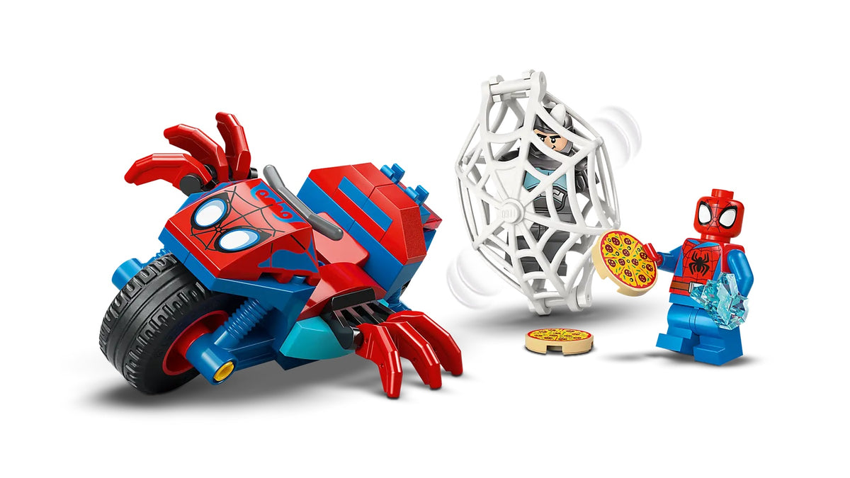 Lego Marvel Spidey On Motrcycle Vs Rhino Building Toys