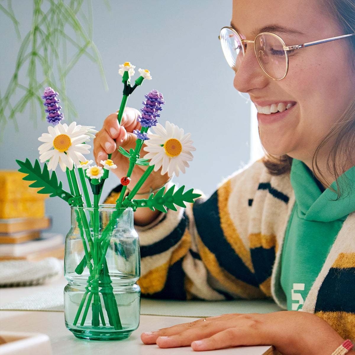 Lego Botanicals Daisies Flower Bouquet Building Set 11508