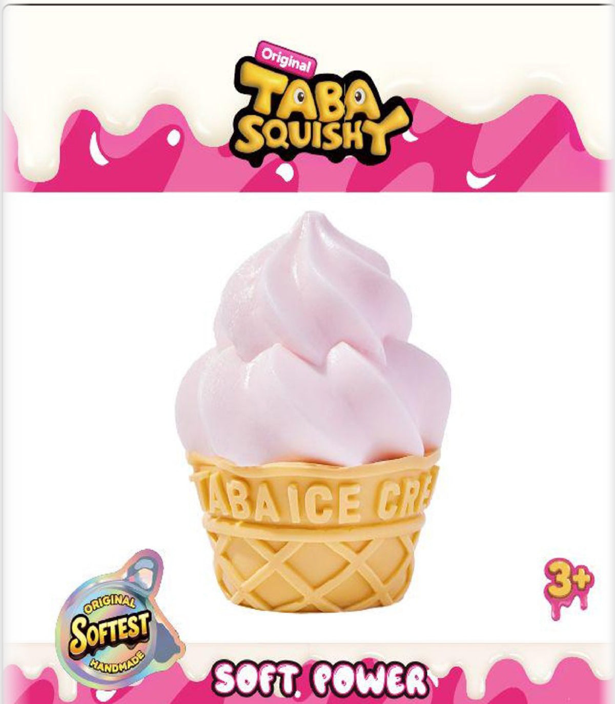 Taba Squishy Pink Ice Cream