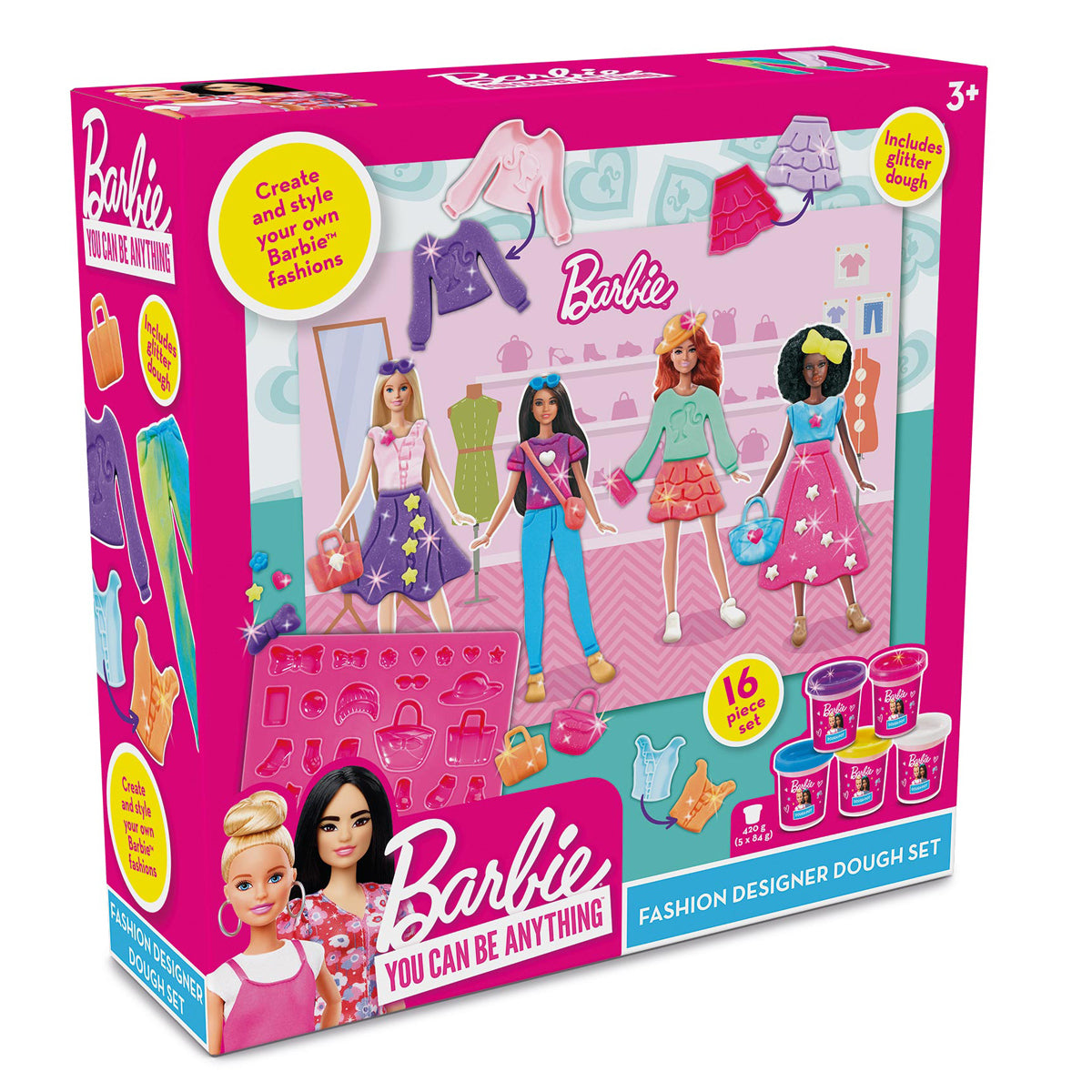 Barbie Dough Fashion Designer Craft Set for Kids