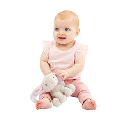 Early Learning Centre Baby Grey Bunny Small Boxed Plush Toy