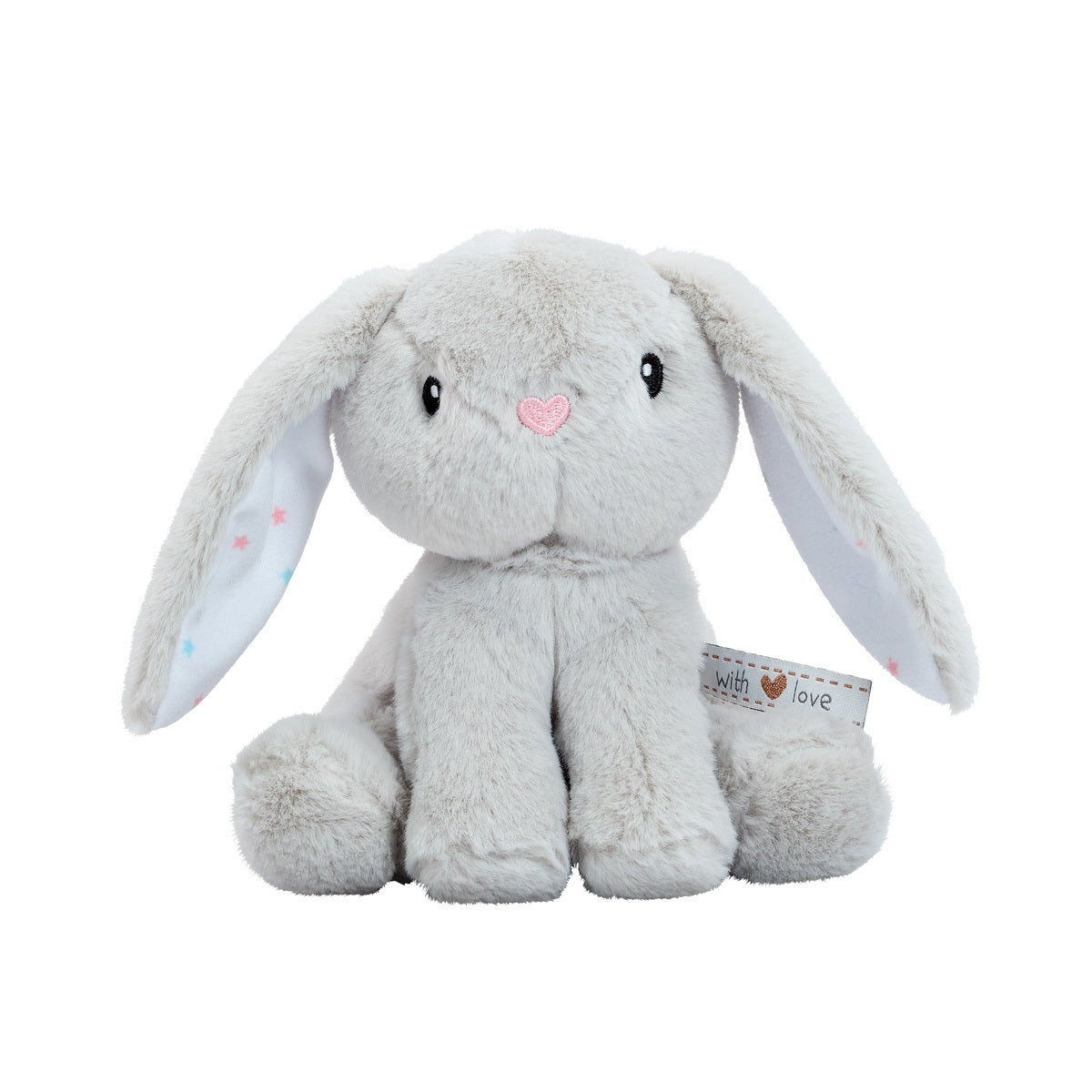 Early Learning Centre Baby Grey Bunny Small Boxed Plush Toy