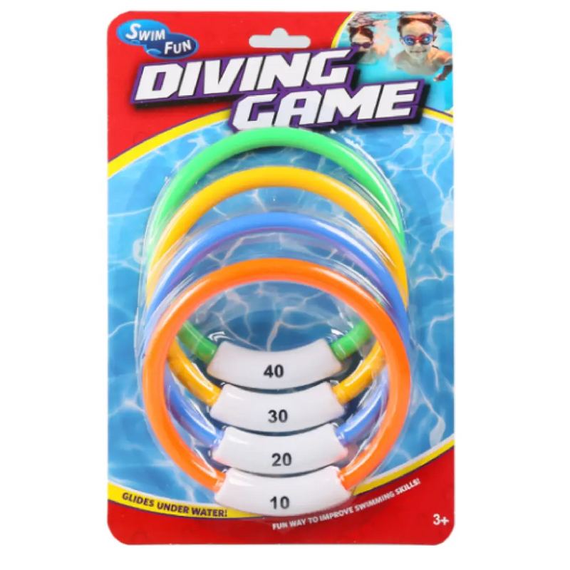 Diving Ring Toys 4-pieces