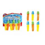 Diving Speedy Squid Toys 6-pieces