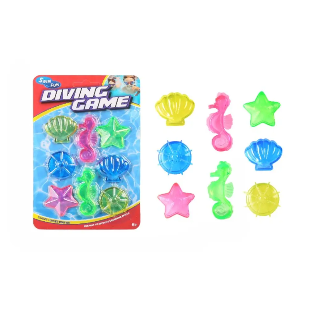 DIVING MARINE TOYS 8PIECES