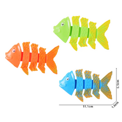 Diving Squiggle Wiggle Toys 3pieces