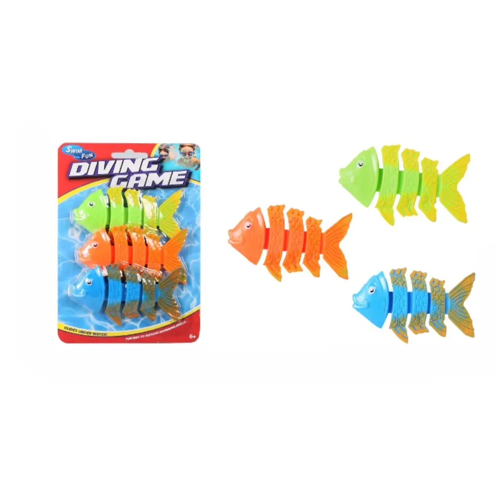 Diving Squiggle Wiggle Toys 3pieces