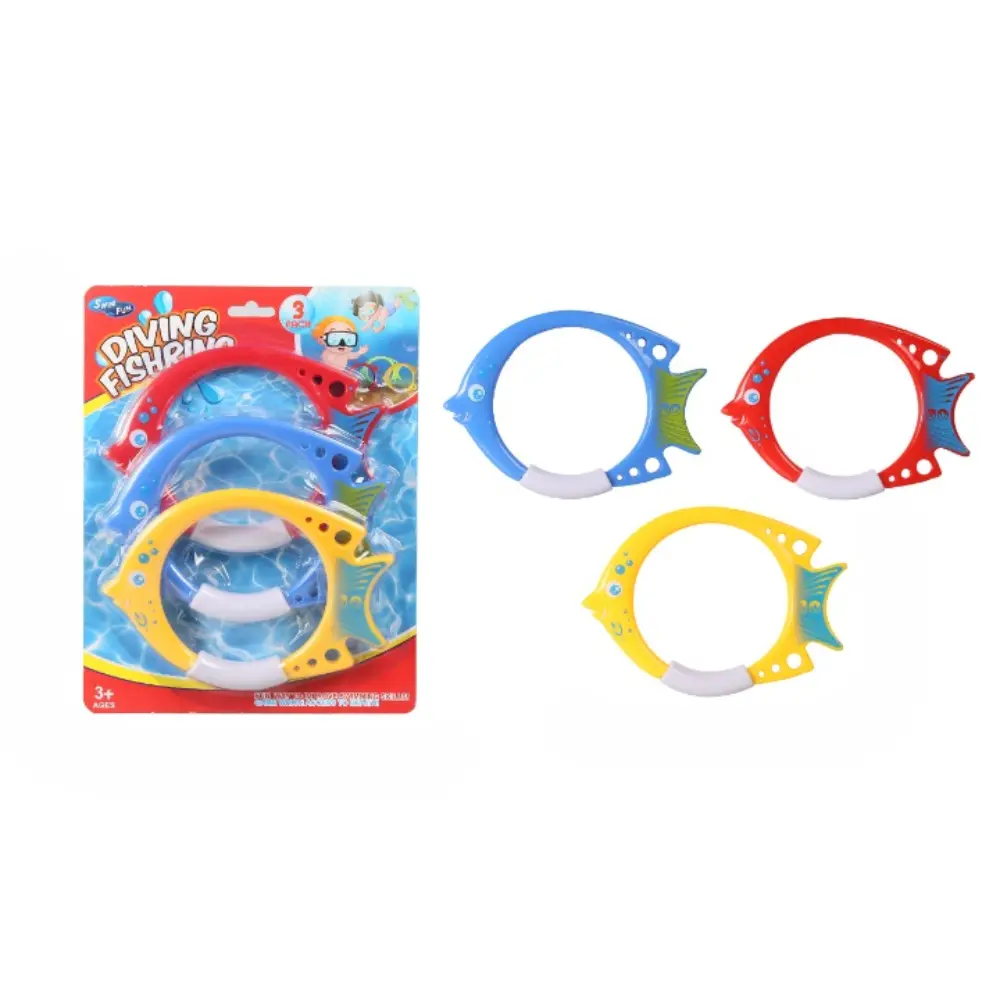 Diving Fish Ring Toys 3-pieces