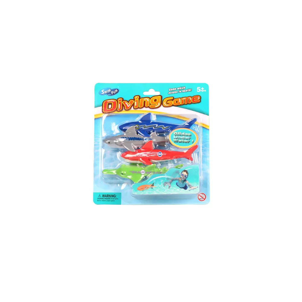 Diving Shark Variety Toys 4pcs