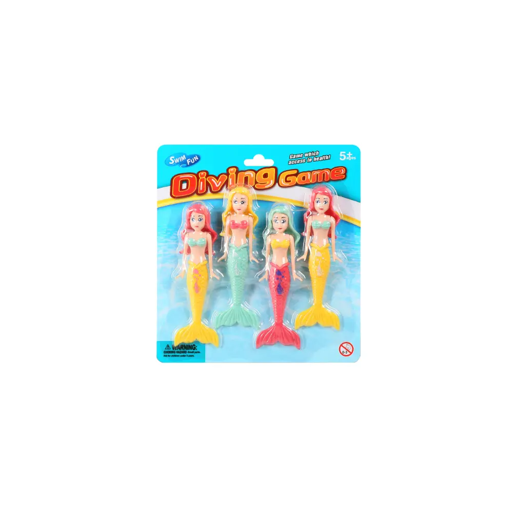 Diving Mermaid Toys 4-pieces