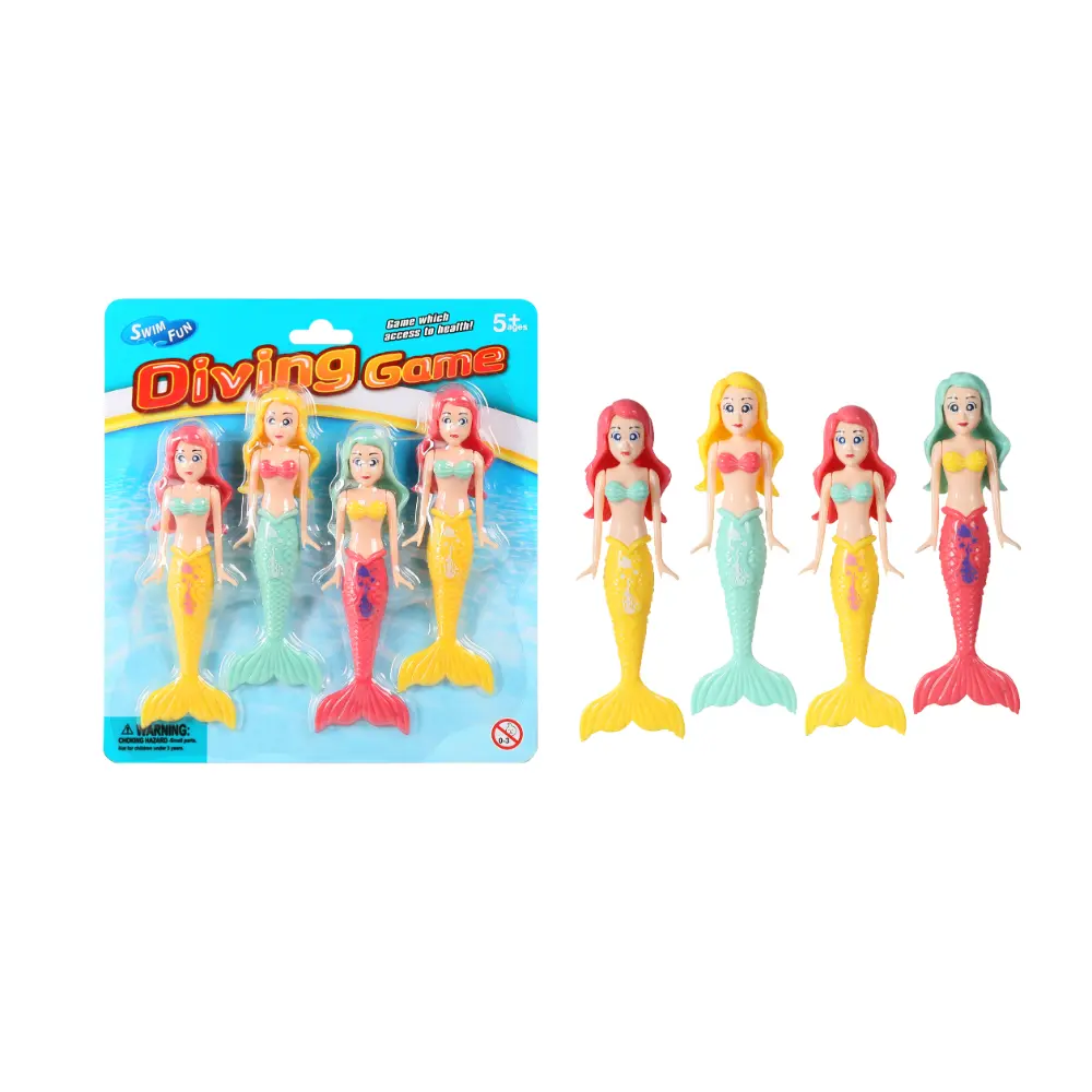 Diving Mermaid Toys 4-pieces
