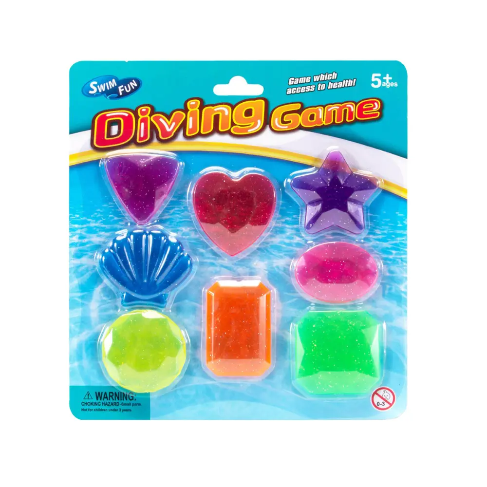 Diving Gemstone Toys 8-pieces