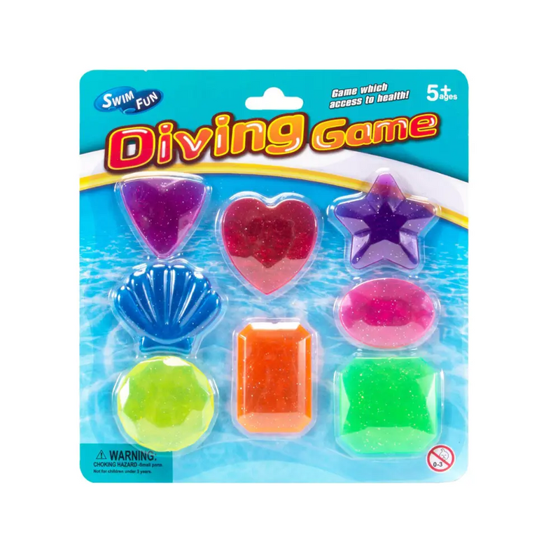 Diving Gemstone Toys 8-pieces