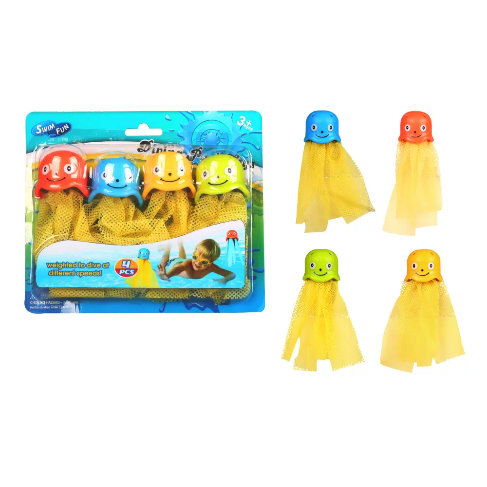 Diving Jellyfish Toys 4-pieces