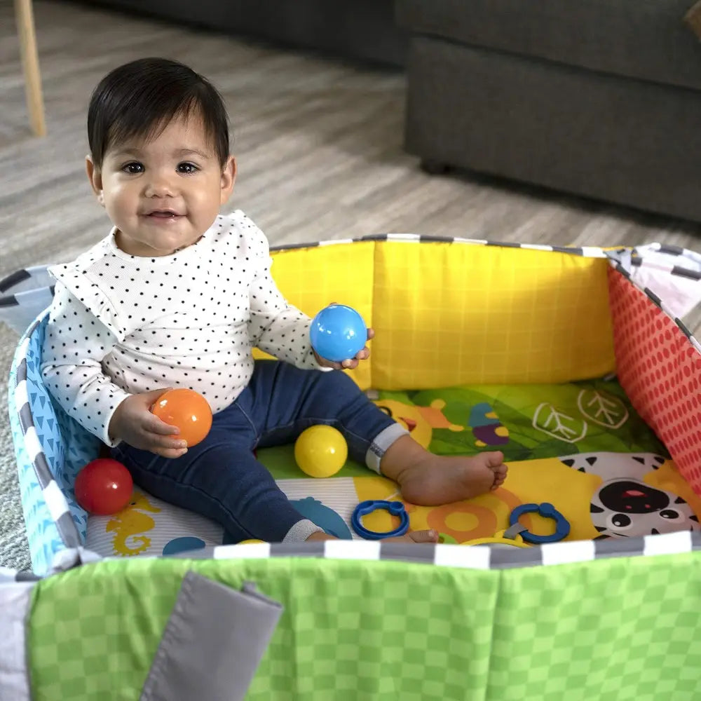 Bright Baby Einstein 5In1 Gym & Ball Pit
