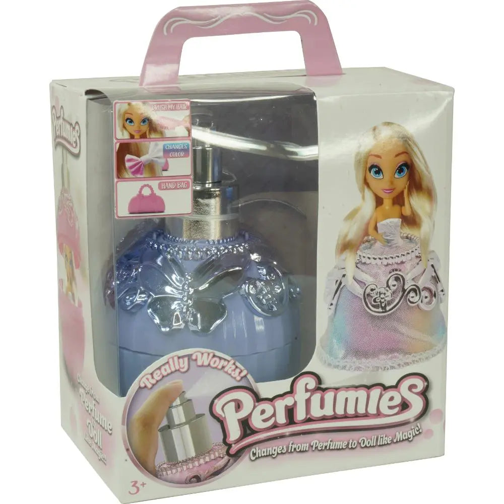 PERFUMIES DOLL+PERFUME 14CM 8ASST