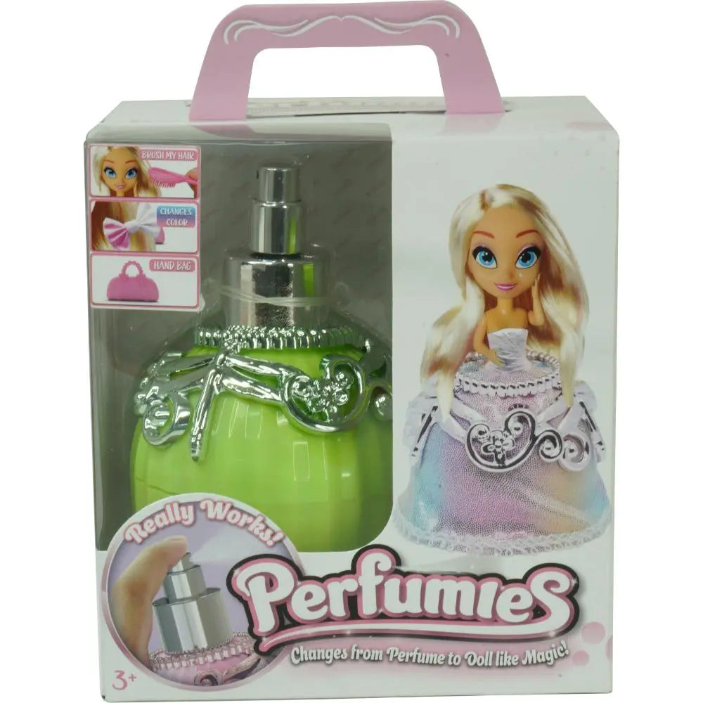 PERFUMIES DOLL+PERFUME 14CM 8ASST