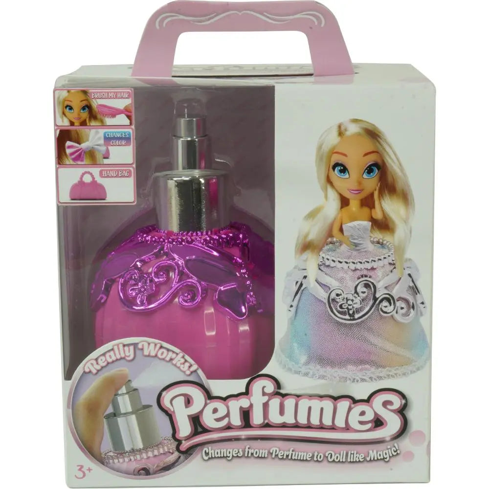 PERFUMIES DOLL+PERFUME 14CM 8ASST