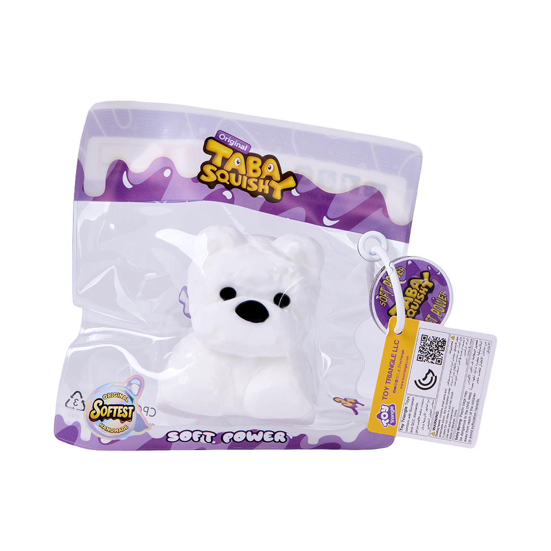Taba Squishy Plush West Highland White - Soft Sensory Toy for Kids