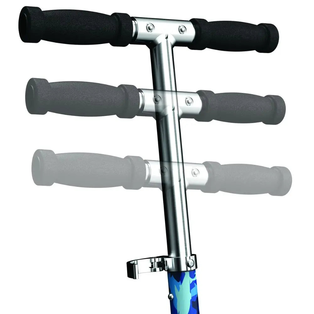 Razor A Kick Scooter Shark Camo Blue Outdoor Ride-On Toy for Kids & Teens