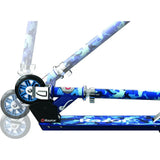 Razor A Kick Scooter Shark Camo Blue Outdoor Ride-On Toy for Kids & Teens