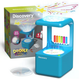iscovery Doodle Projector Art Station with 6 Markers & 10 Reusable Drawing Discs