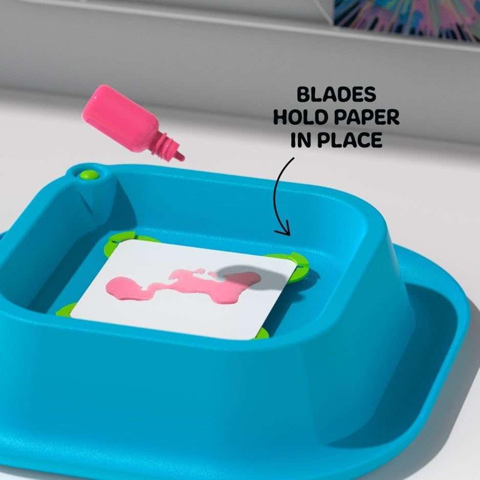 Discovery 3D Neon Spin Motorized Art Station Battery Operated