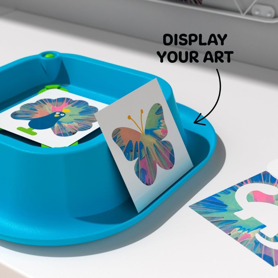 Discovery 3D Neon Spin Motorized Art Station Battery Operated