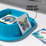 Discovery 3D Neon Spin Motorized Art Station Battery Operated