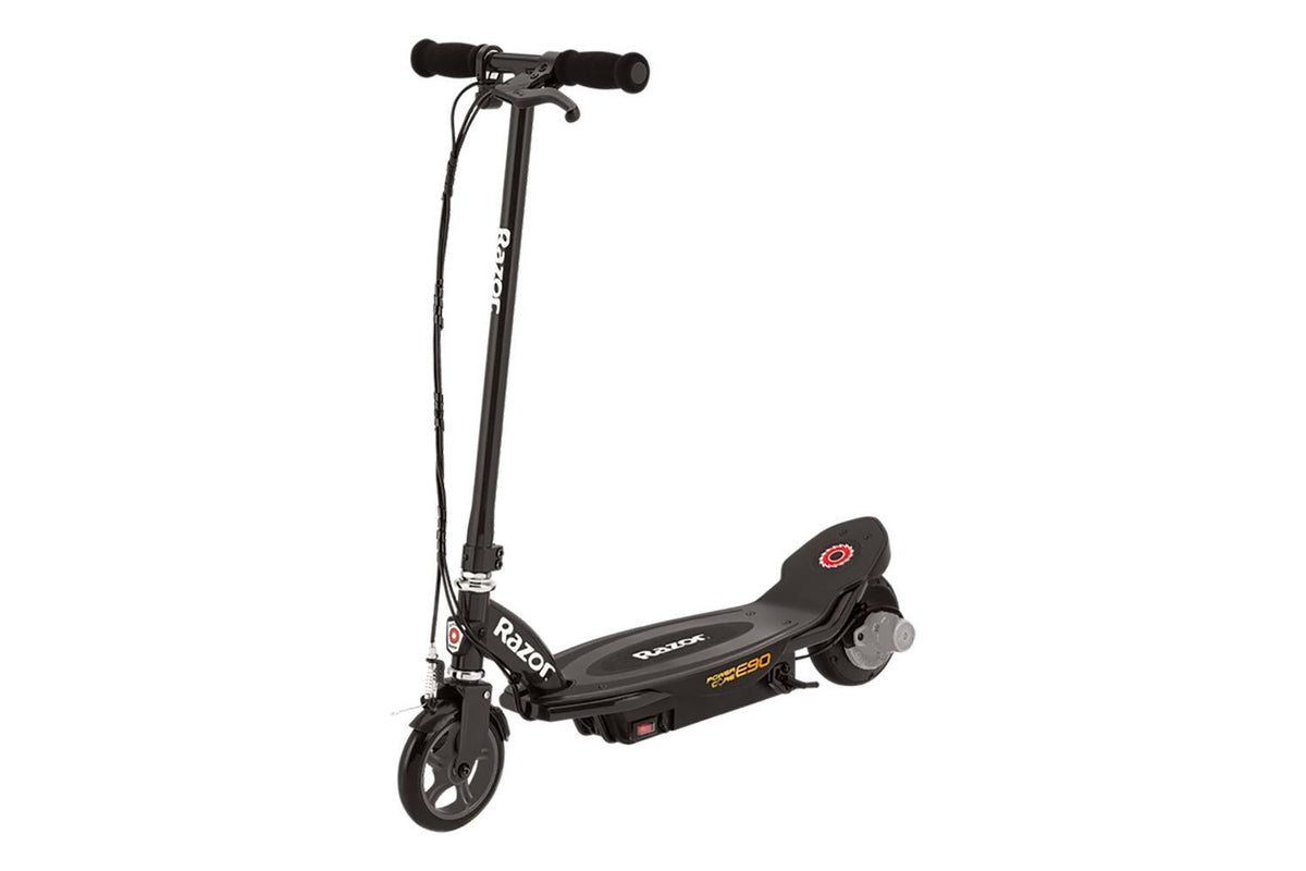 Razor Power Core E90 Electric Scooter Ride-On 16km/h 12V Black