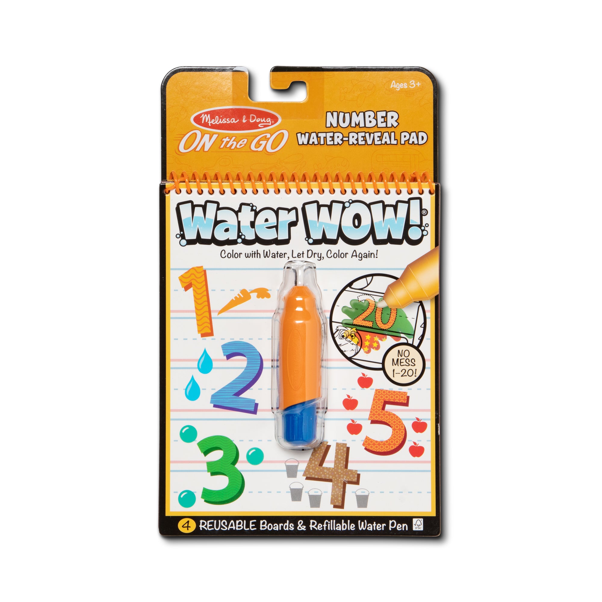 Melissa And Doug Water Wow Numbers