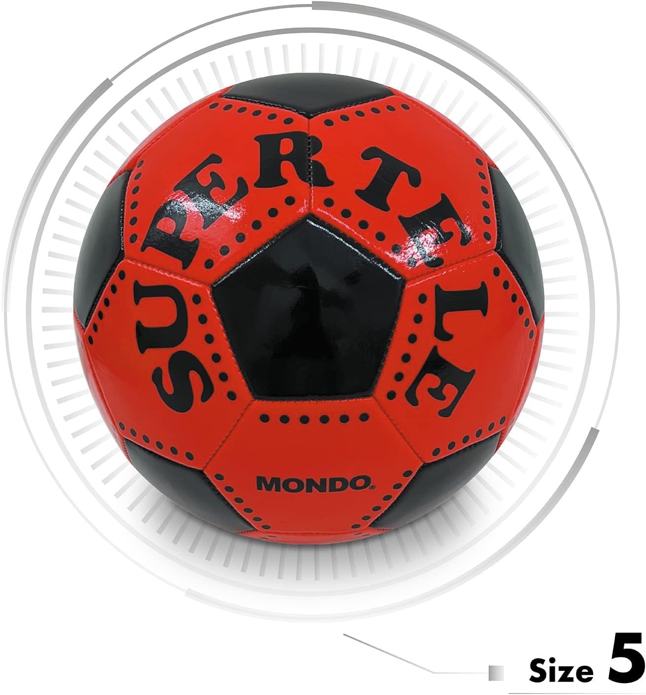Mondo Soccer Ball Supertele 23cm Assortment Colors for Kids