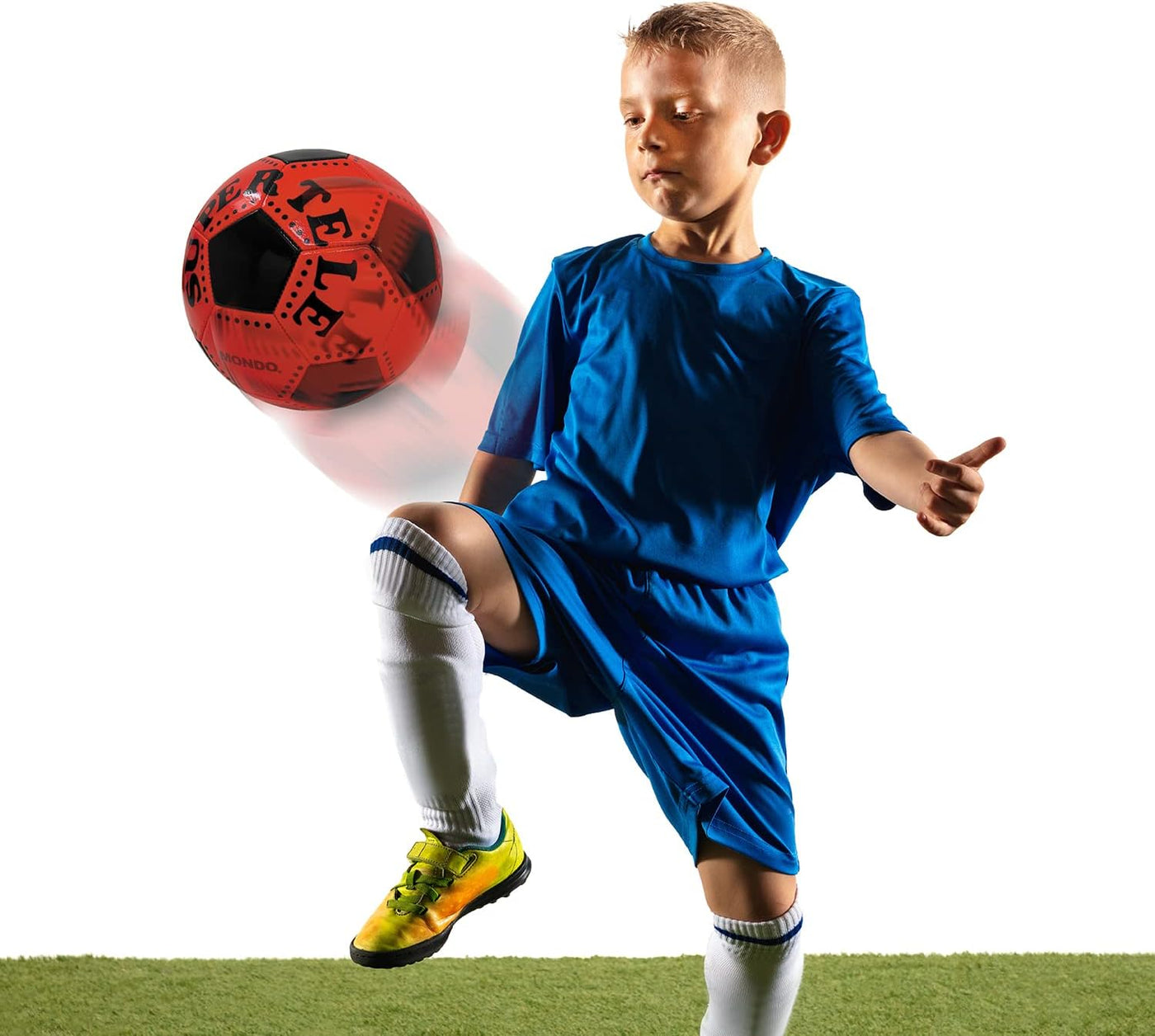 Mondo Soccer Ball Supertele 23cm Assortment Colors for Kids